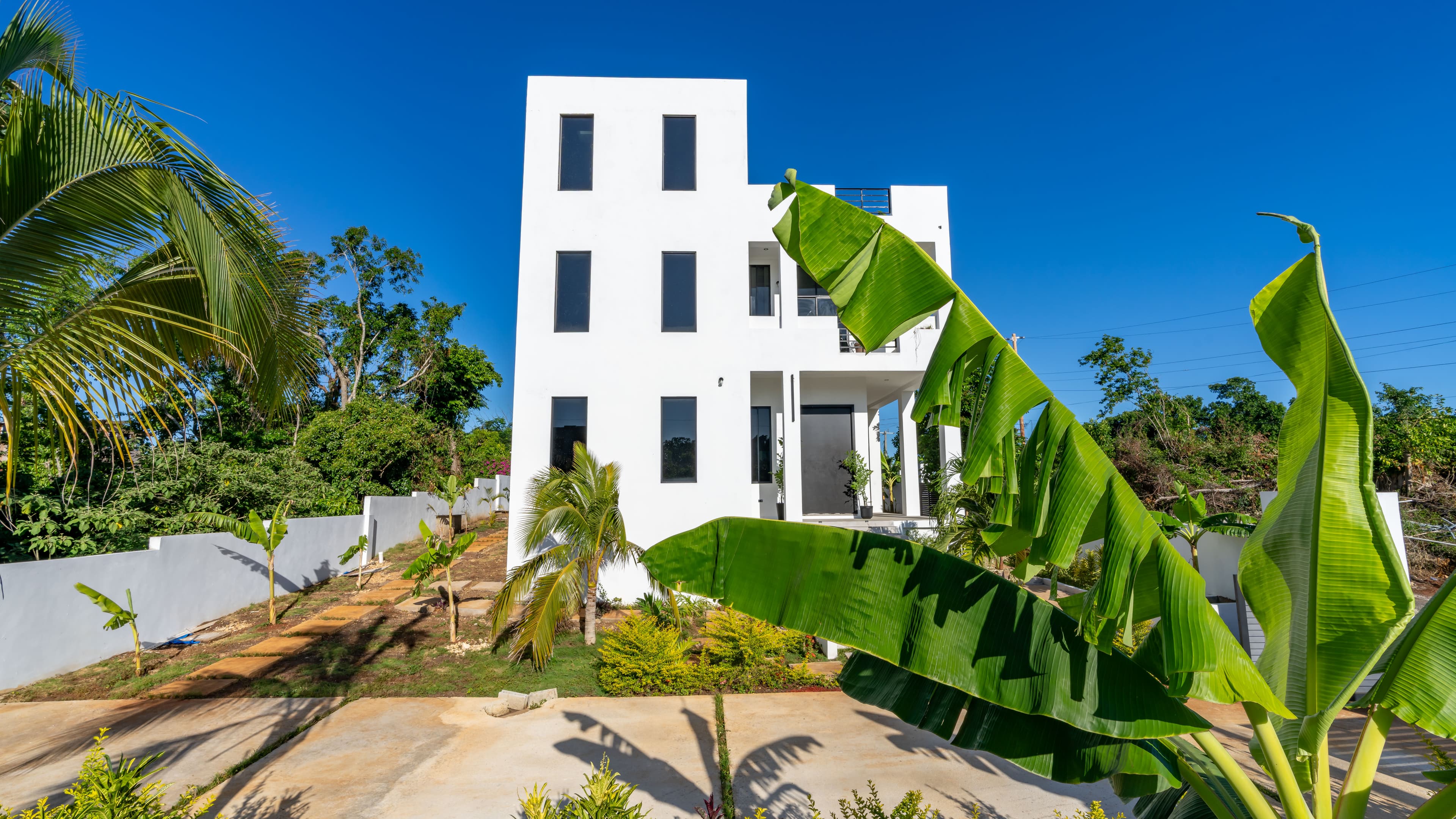 Modern villa interior design